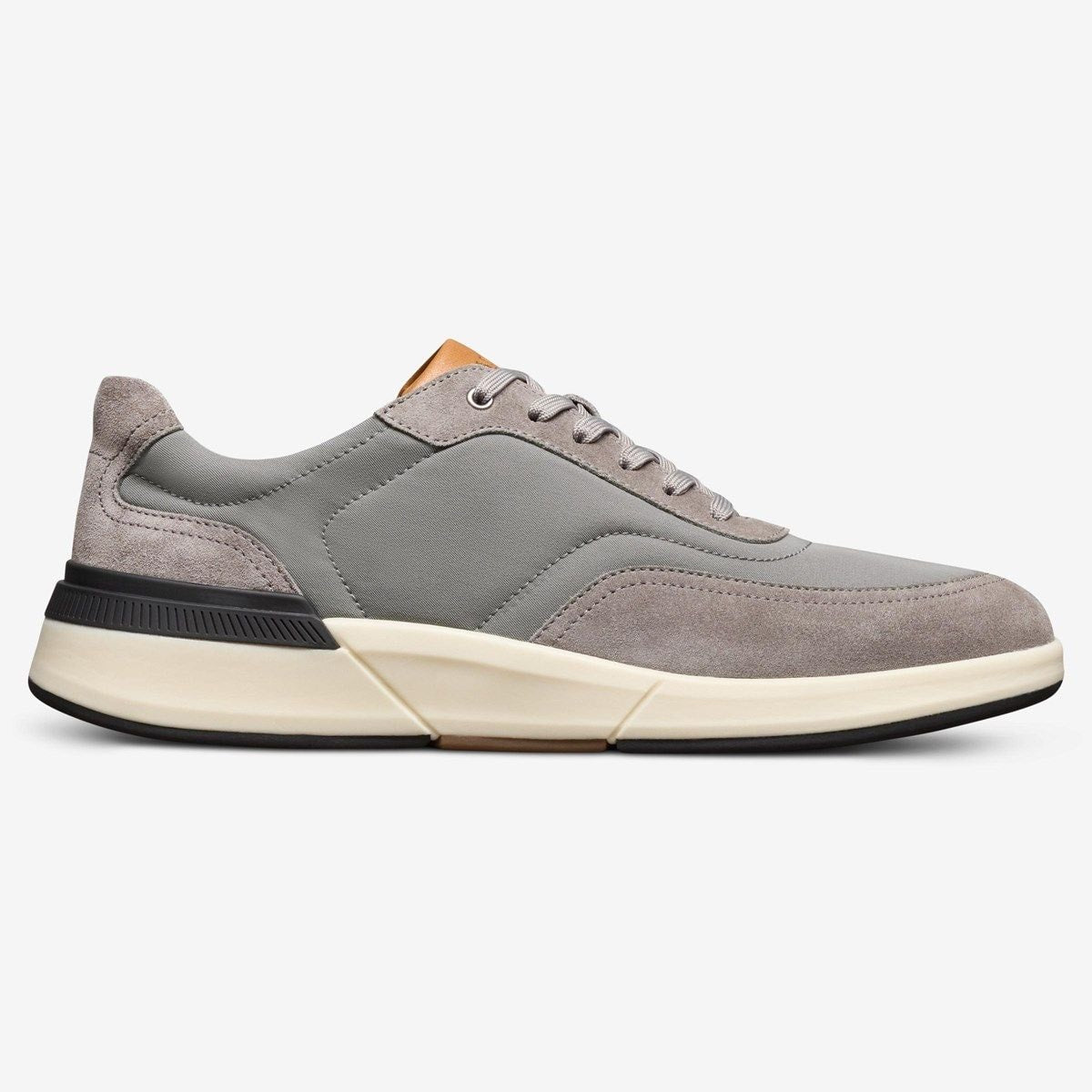 Gramercy Sport Sneaker - Light Grey Fabric And Suede