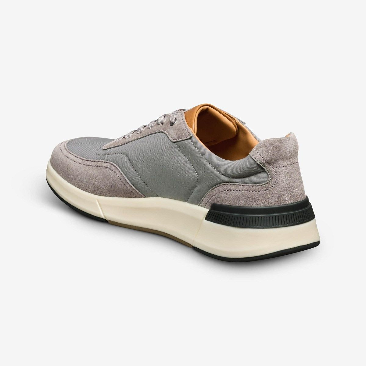 Gramercy Sport Sneaker - Light Grey Fabric And Suede