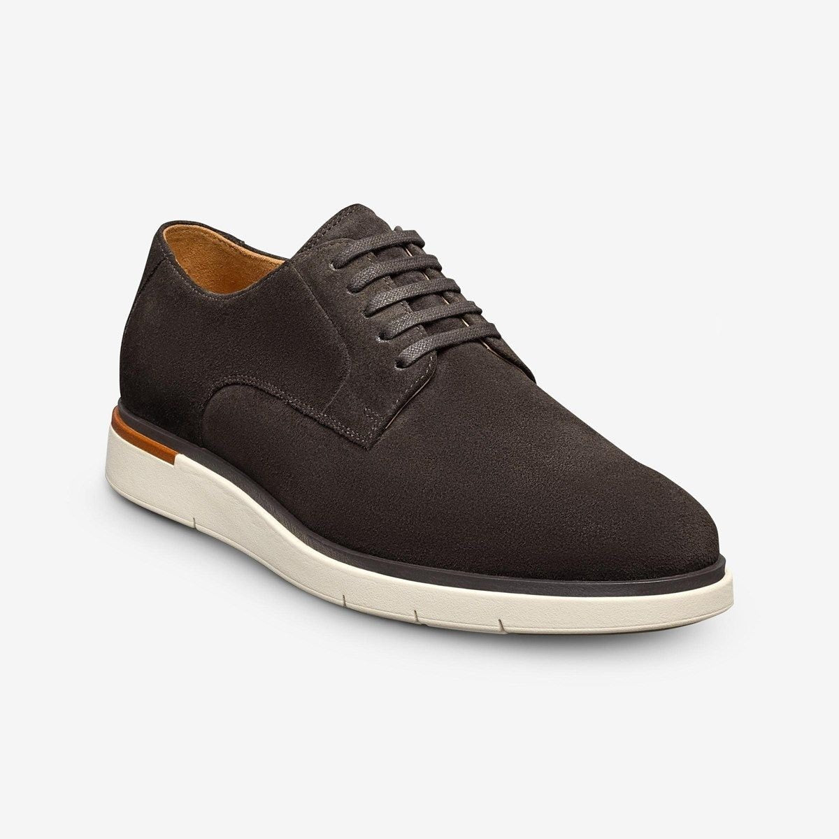 Carson Lace-up Hybrid Derby - Bitter Chocolate Suede