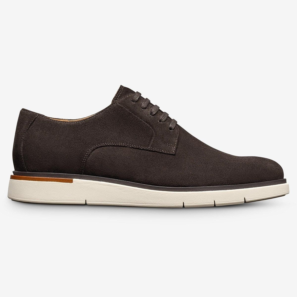Carson Lace-up Hybrid Derby - Bitter Chocolate Suede