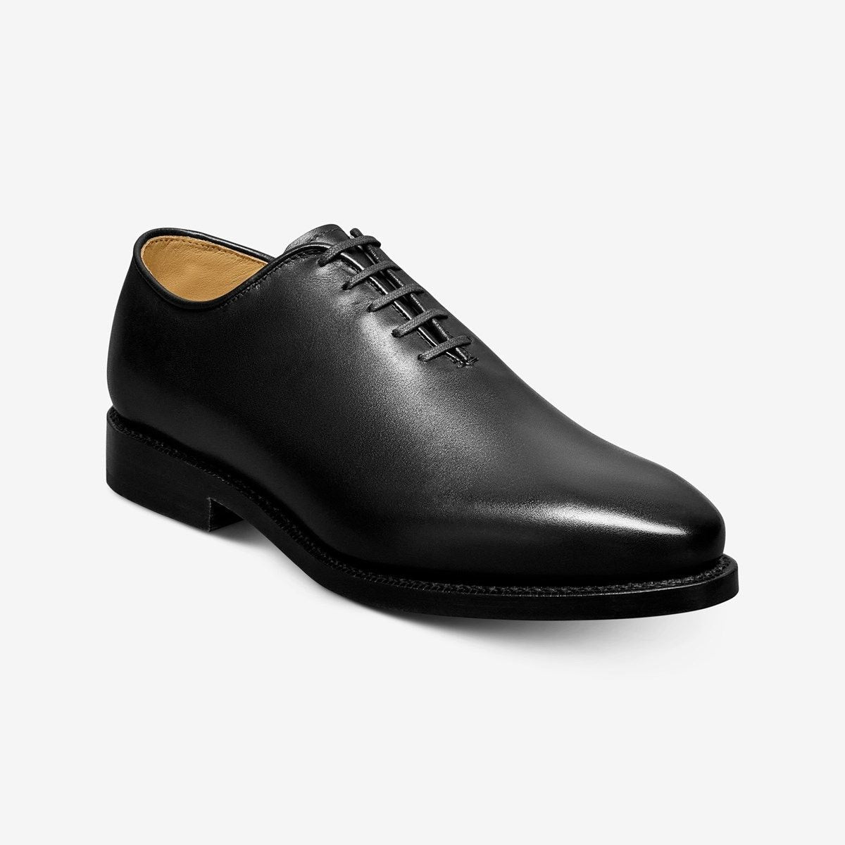Morrison Reserve Whole-cut Oxford Dress Shoe - Black Leather
