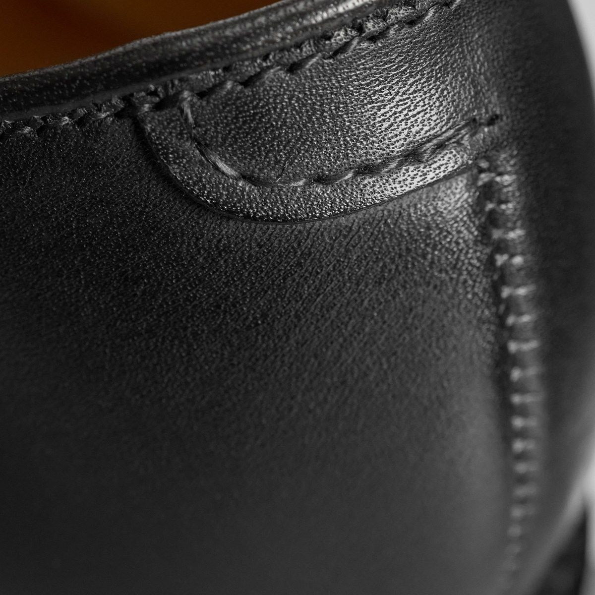 Morrison Reserve Whole-cut Oxford Dress Shoe - Black Leather