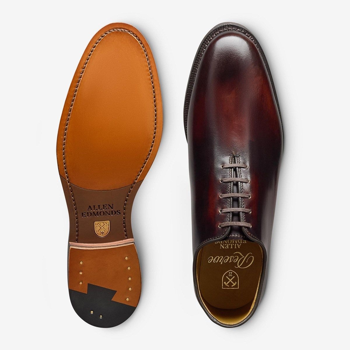 Morrison Reserve Whole-cut Oxford Dress Shoe - Chili Leather