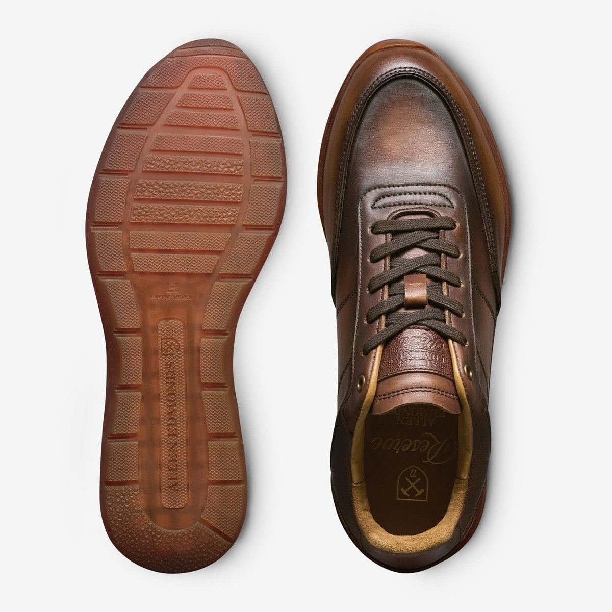 Brentwood Reserve Lace-up Sneaker - Coffee Brown Leather