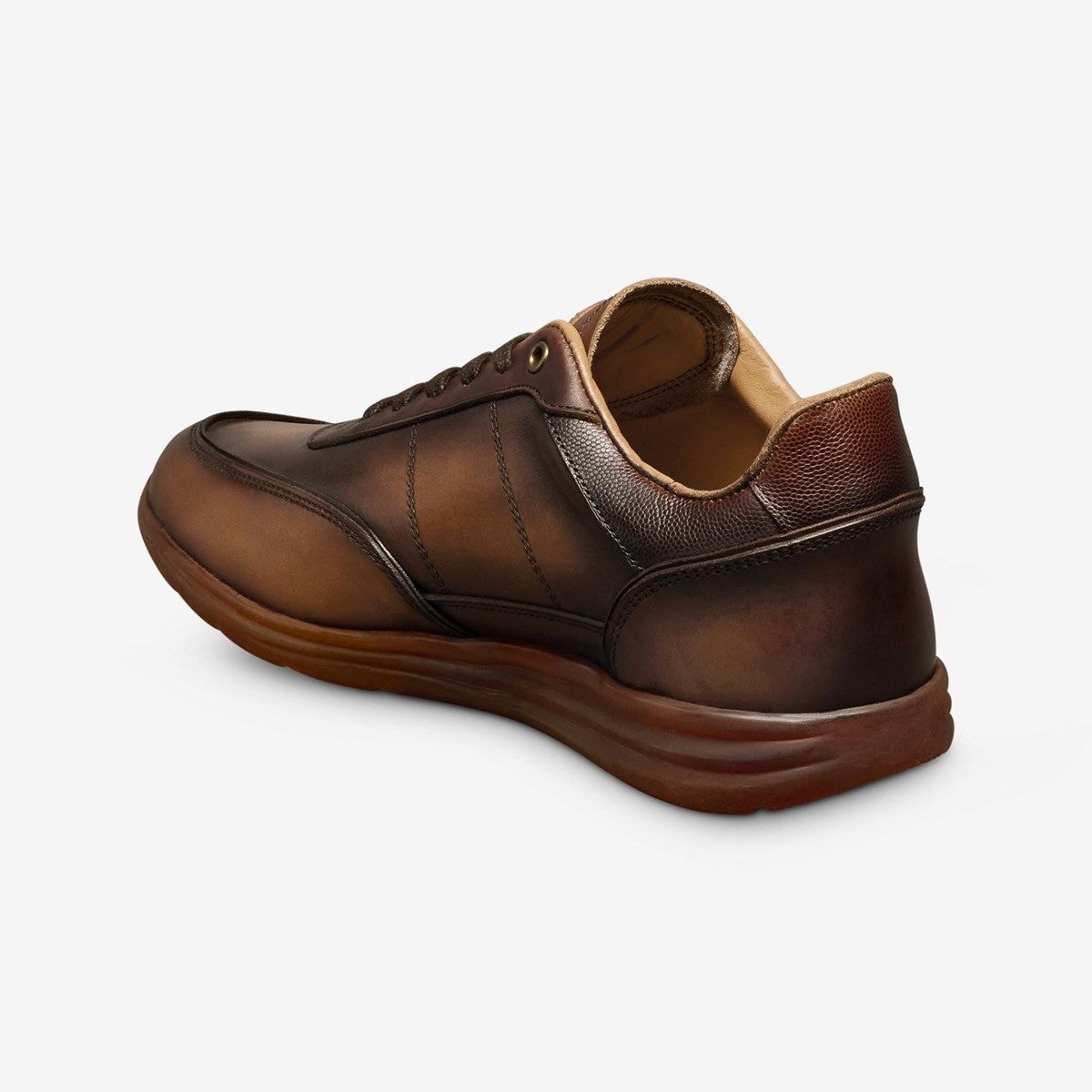 Brentwood Reserve Lace-up Sneaker - Coffee Brown Leather