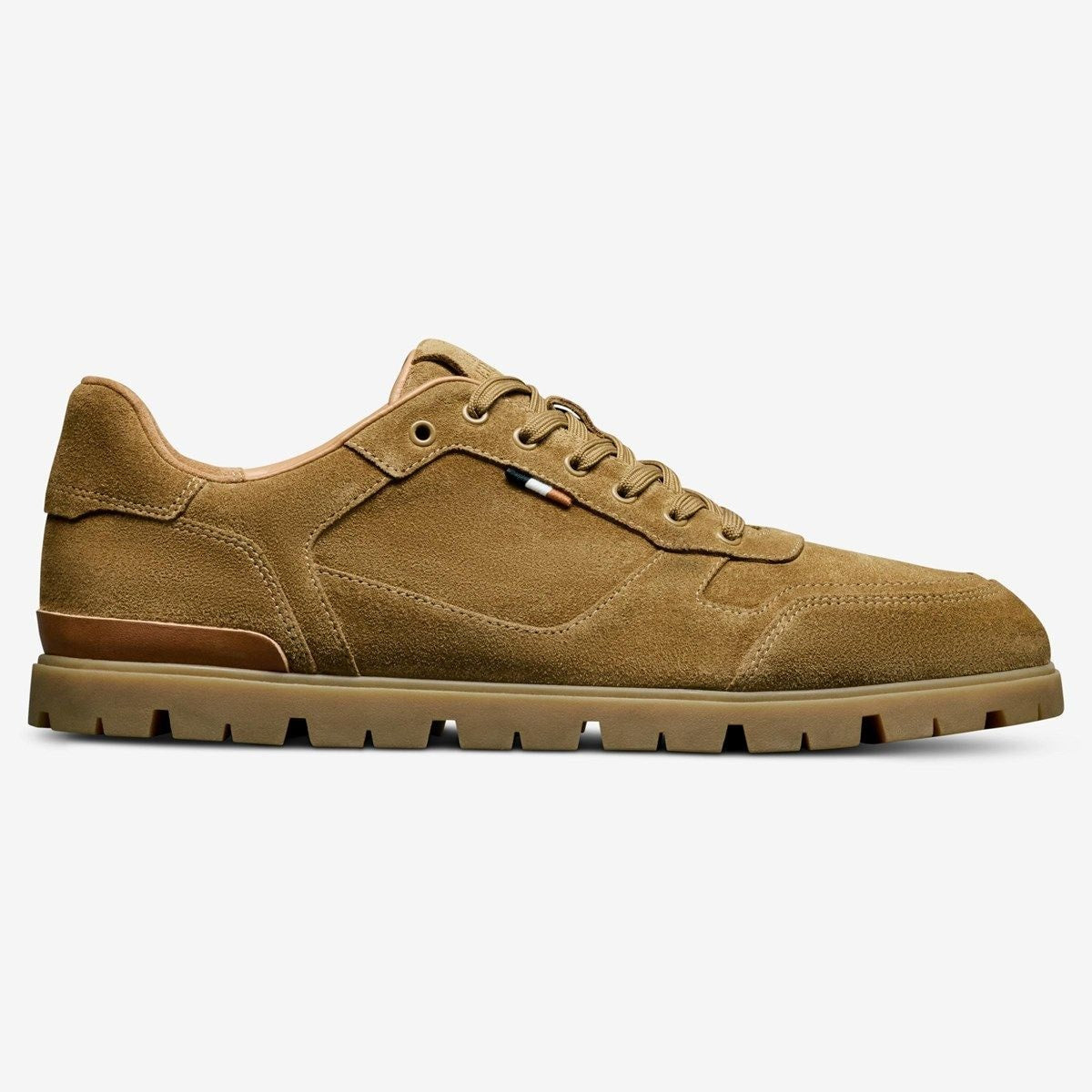 Vail Lug Sneaker - Curry Suede