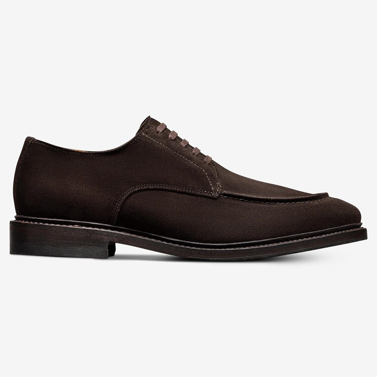 Rivington Apron-toe Derby Dress Shoe - Bitter Chocolate Suede