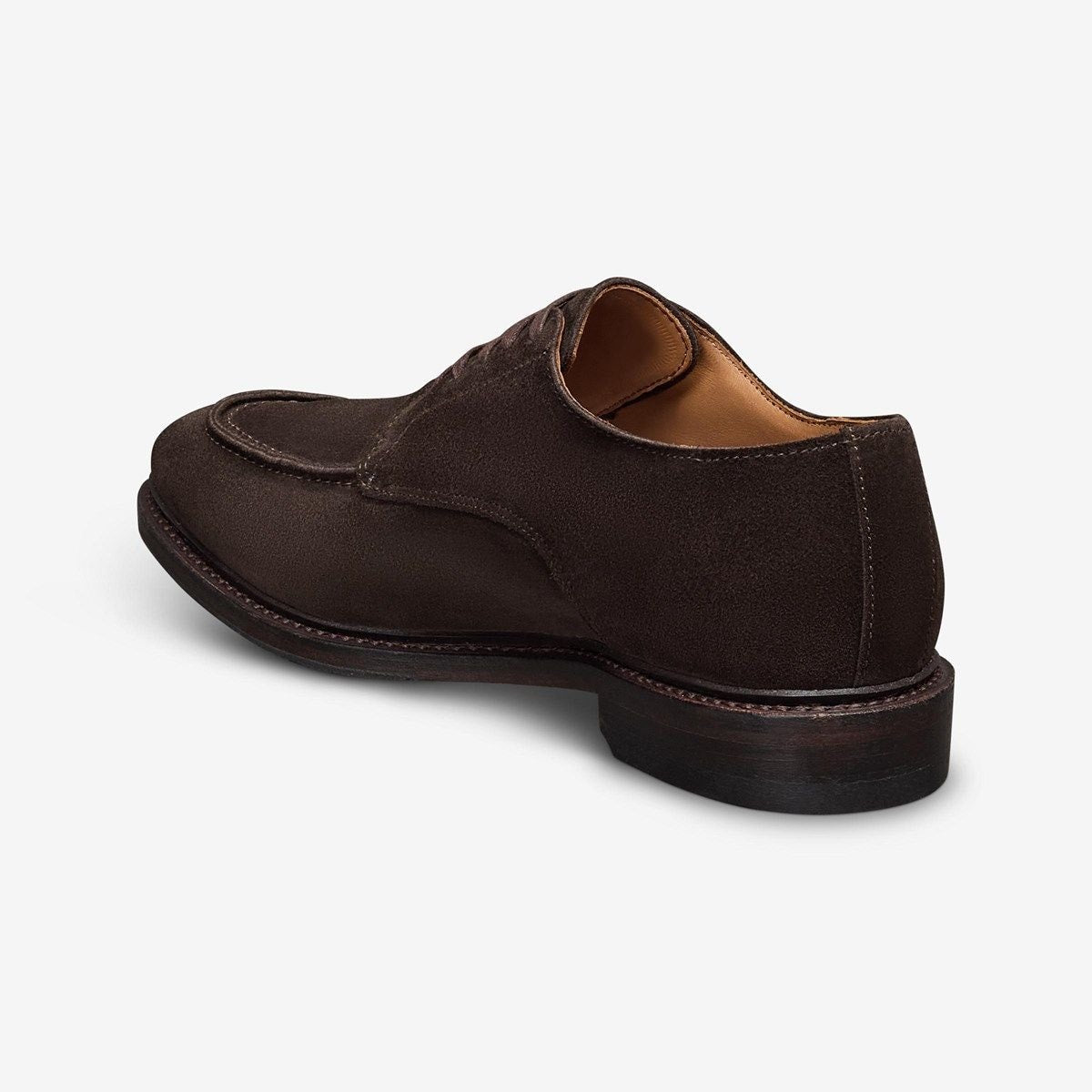 Rivington Apron-toe Derby Dress Shoe - Bitter Chocolate Suede