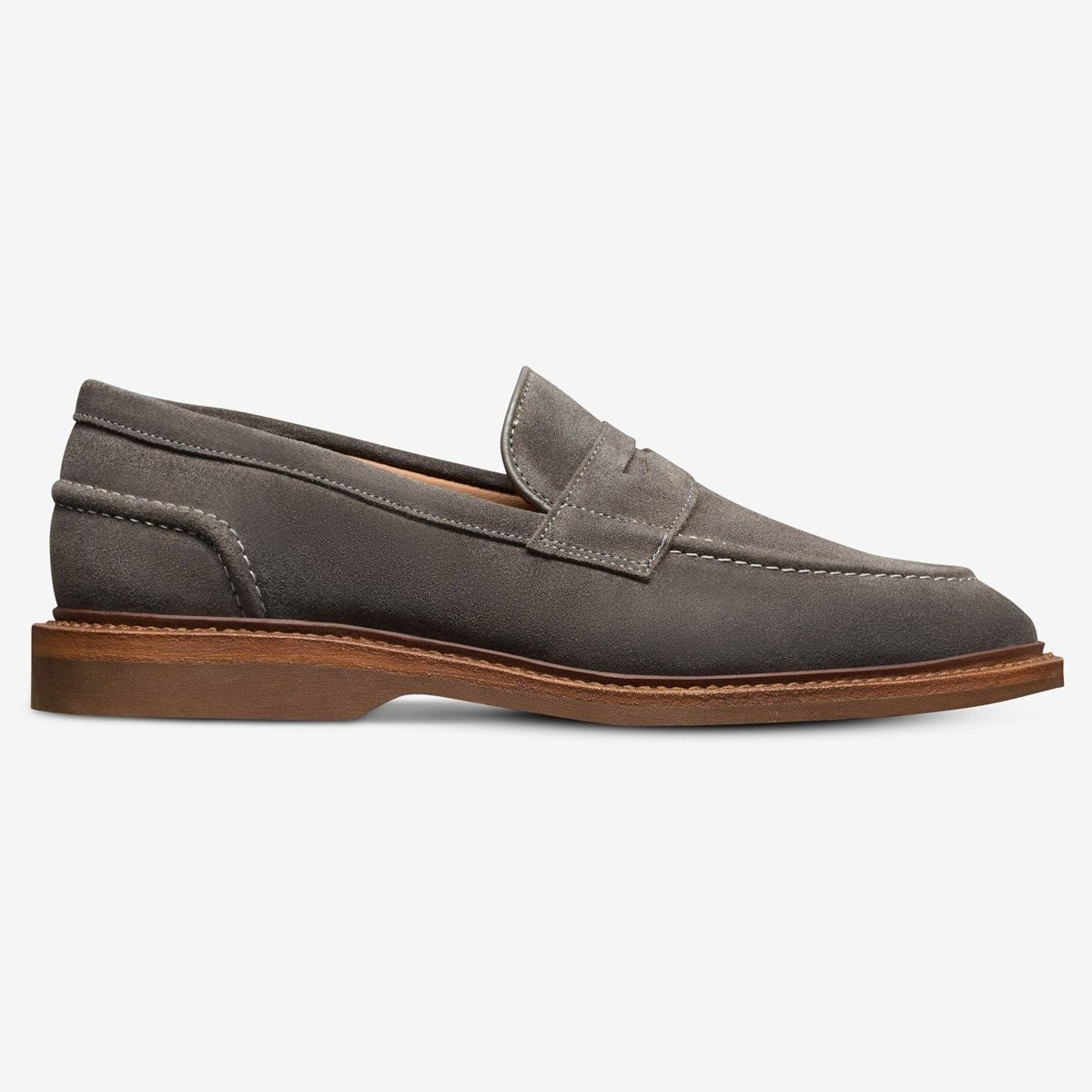 Randolph Verse Penny Loafer - Dark Grey Suede