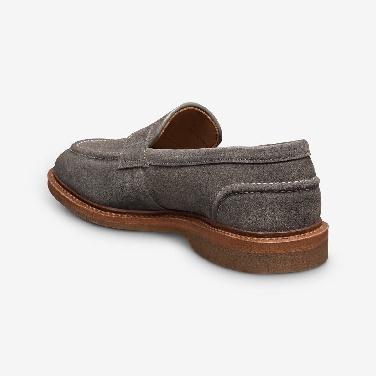 Randolph Verse Penny Loafer - Dark Grey Suede
