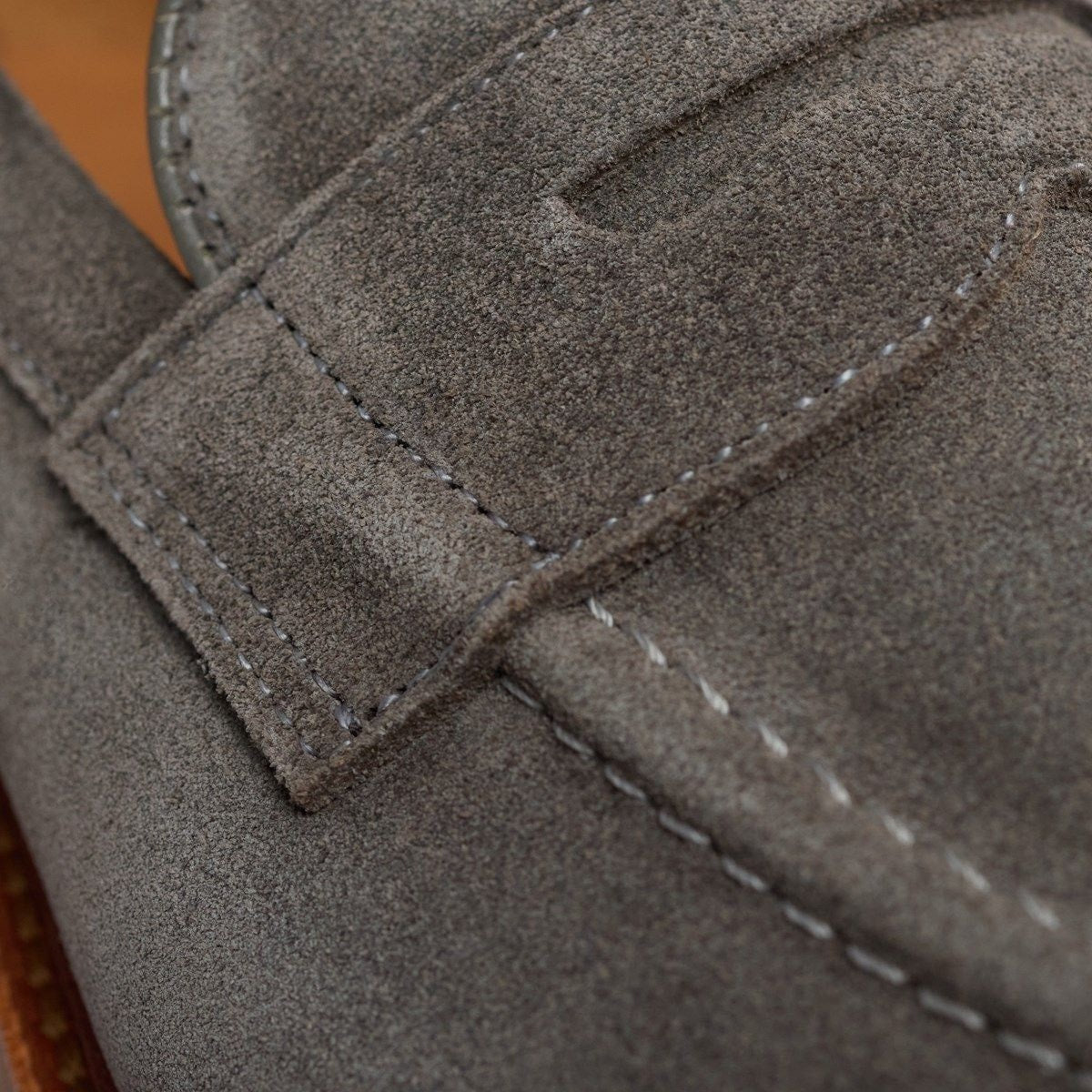 Randolph Verse Penny Loafer - Dark Grey Suede