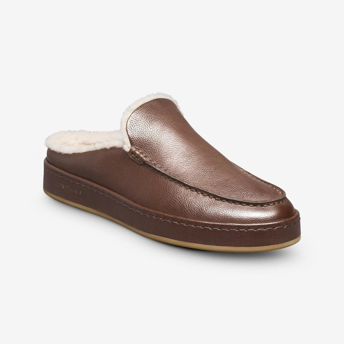 Bowen Slipper - Brown Leather