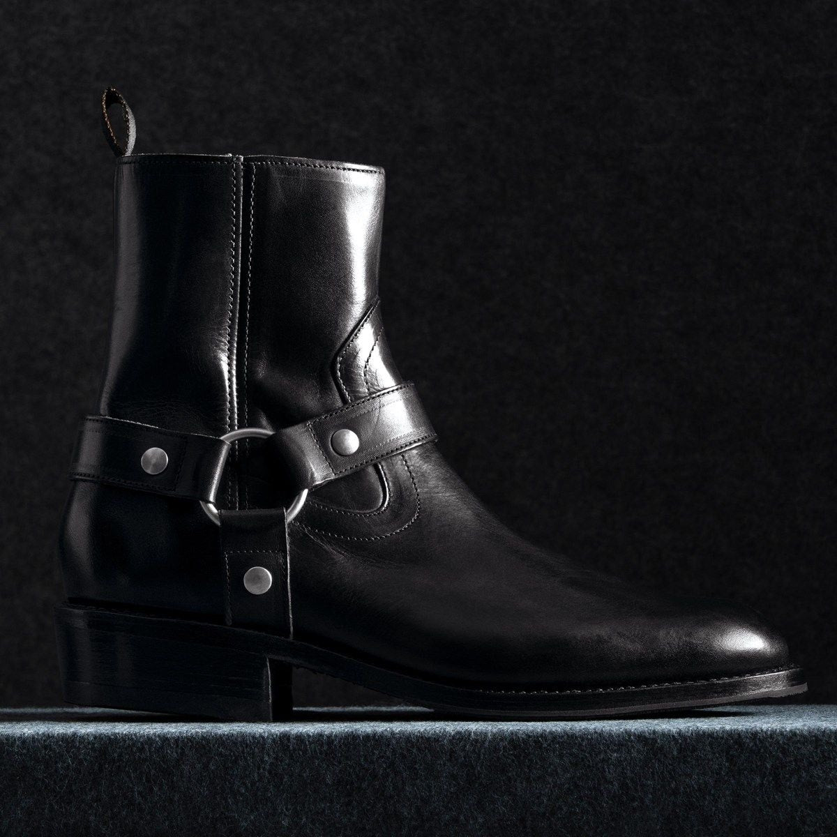 Durango Harness Boot - Black Leather