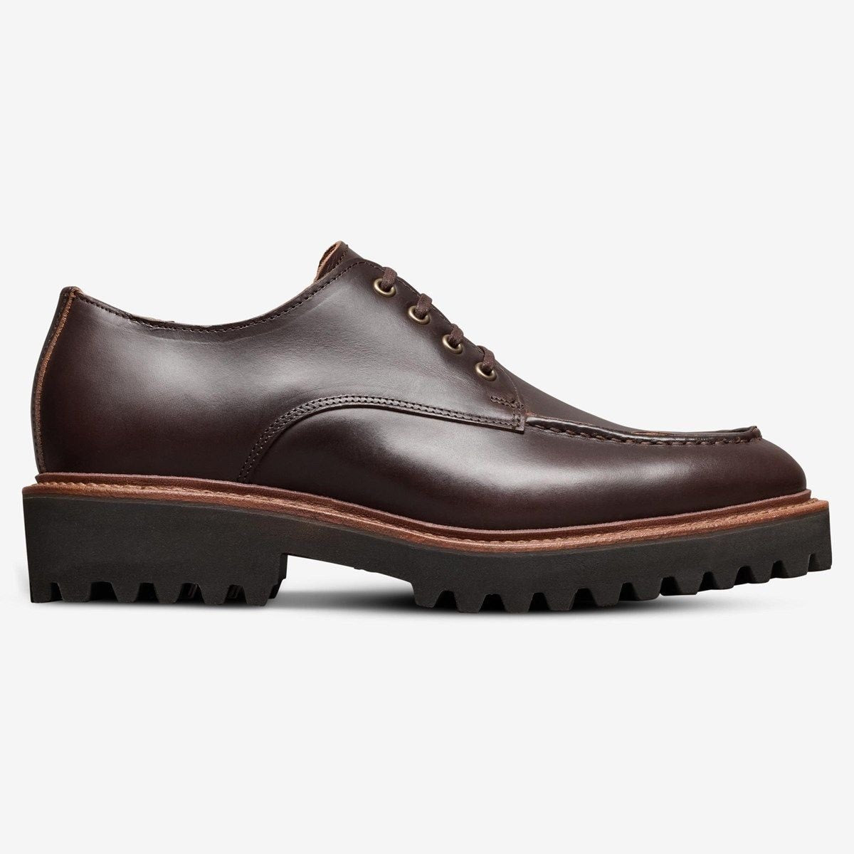 Palmer Weather-ready Apron-toe Derby Dress Shoe - Brown Chromexcel Leather