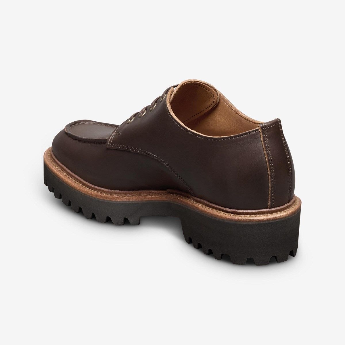 Palmer Weather-ready Apron-toe Derby Dress Shoe - Brown Chromexcel Leather