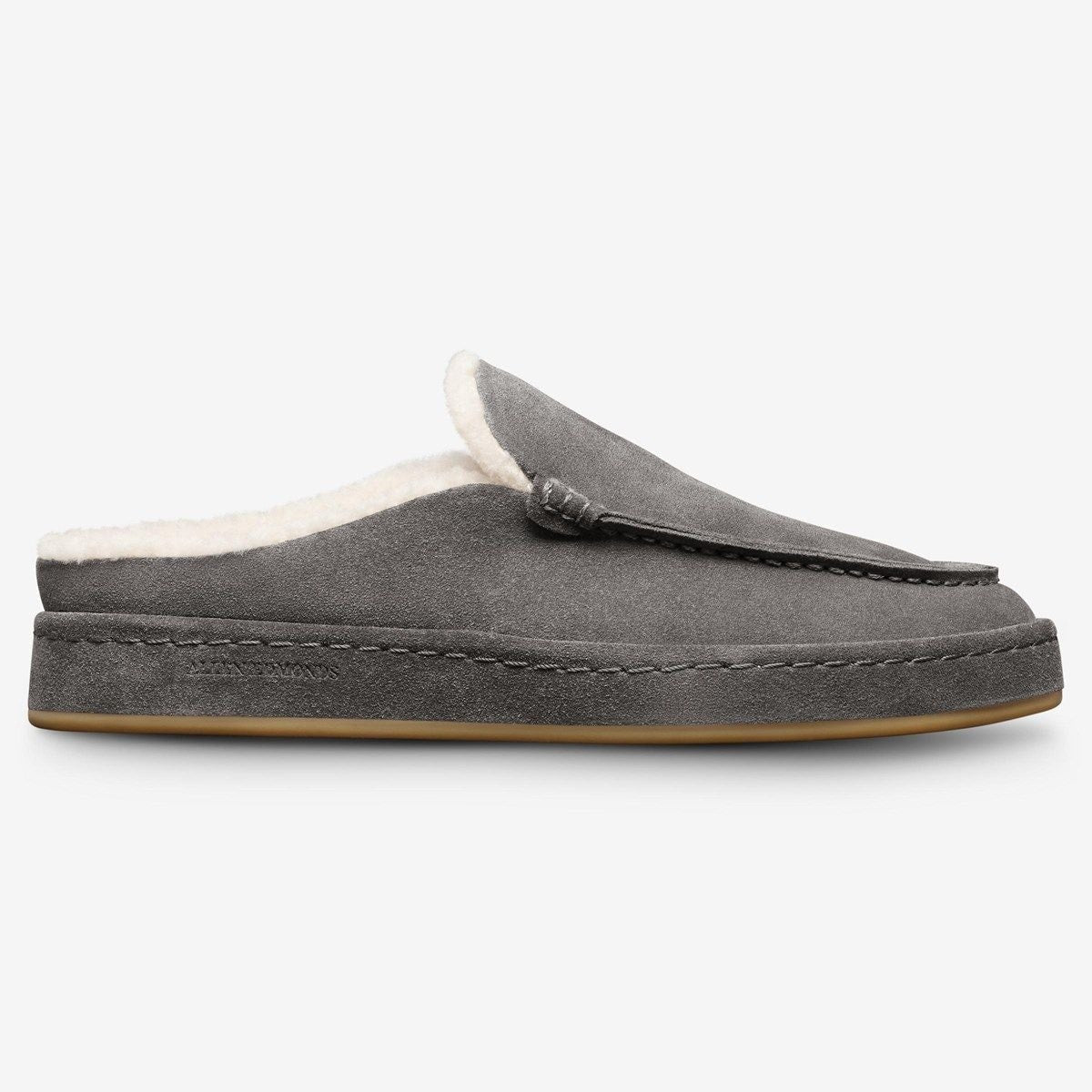 Bowen Slipper - Dark Grey Suede
