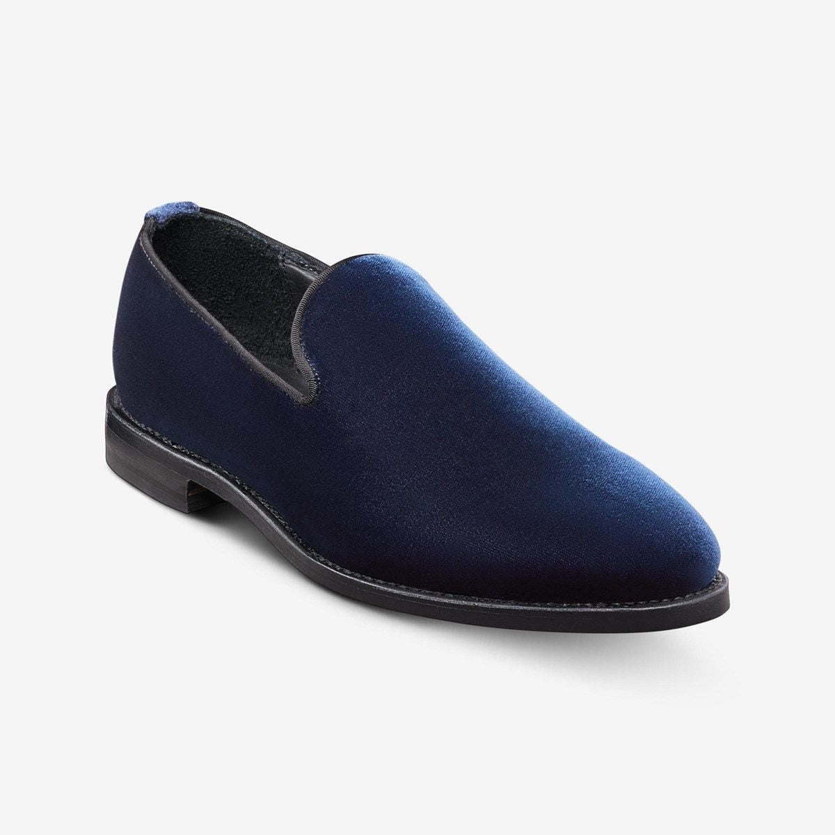 Robinson Smoking Slip-on Loafer - Navy Velvet