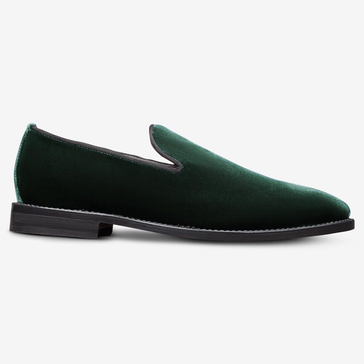 Robinson Smoking Slip-on Loafer - Green Velvet
