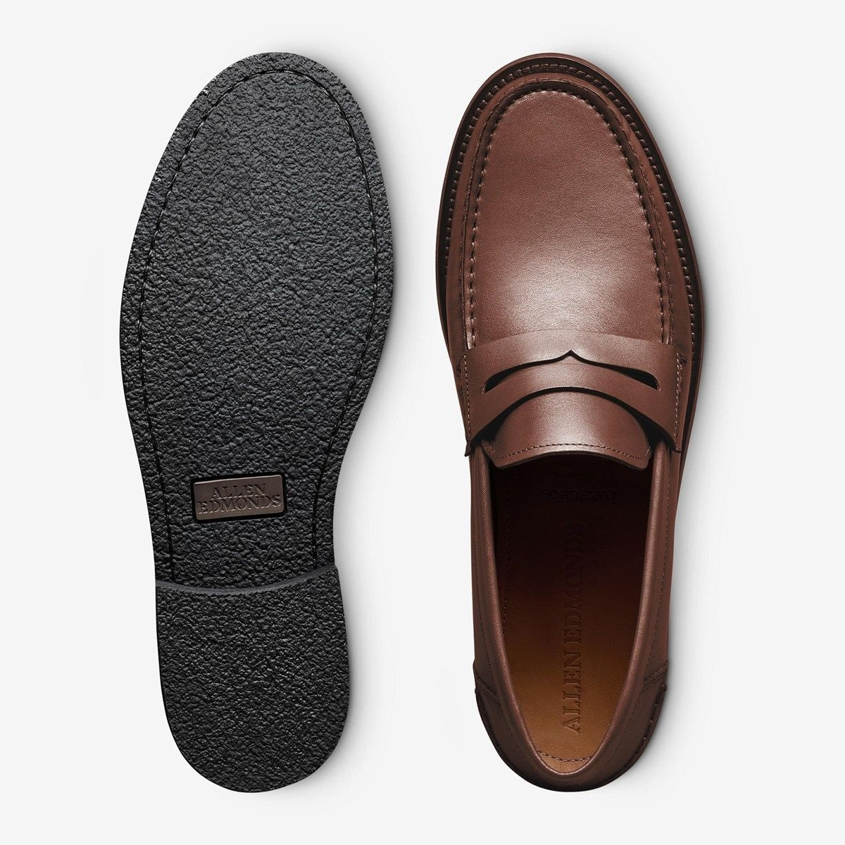 Sorrento Penny Loafer - Chili Leather