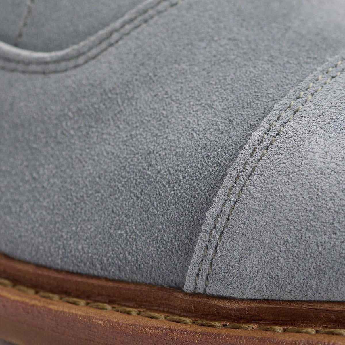 Park Avenue Verse Cap-toe Oxford Dress Shoe - Steel Blue Suede