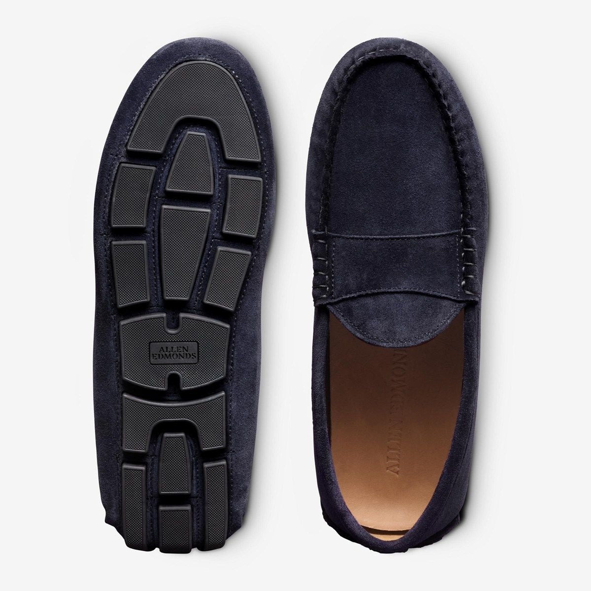 Apex Driving Loafer - Navy Suede