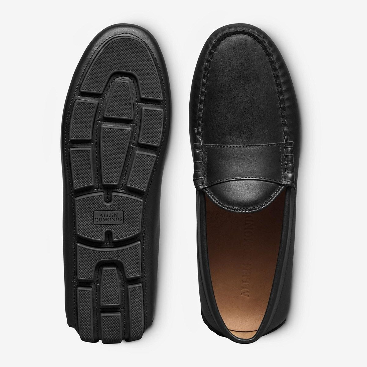 Apex Driving Loafer - Black Leather