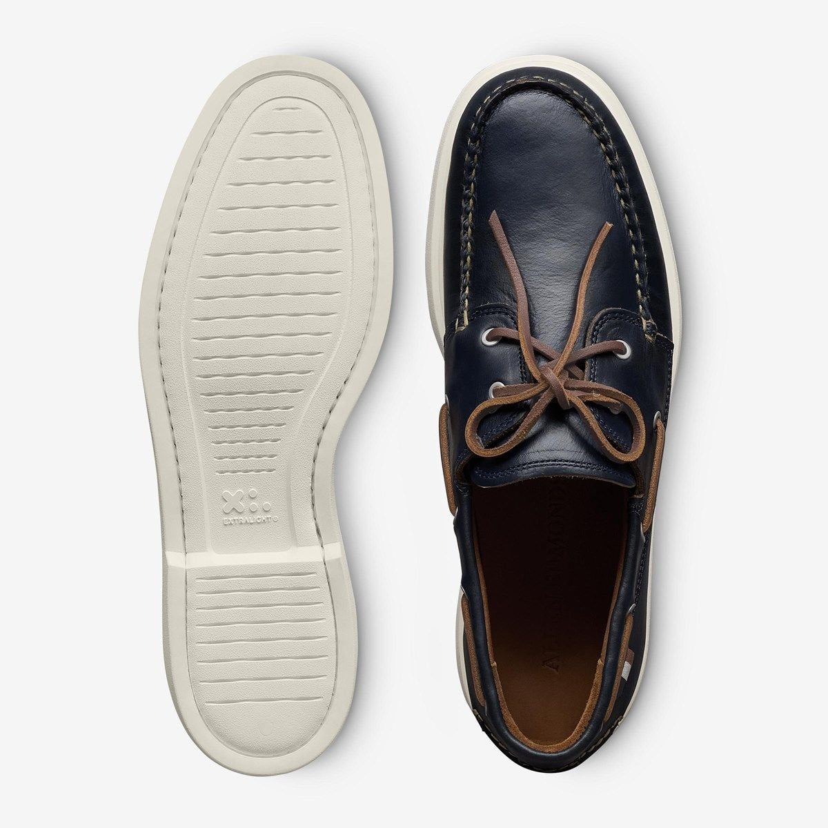 Panama Boat Shoe - Navy Leather