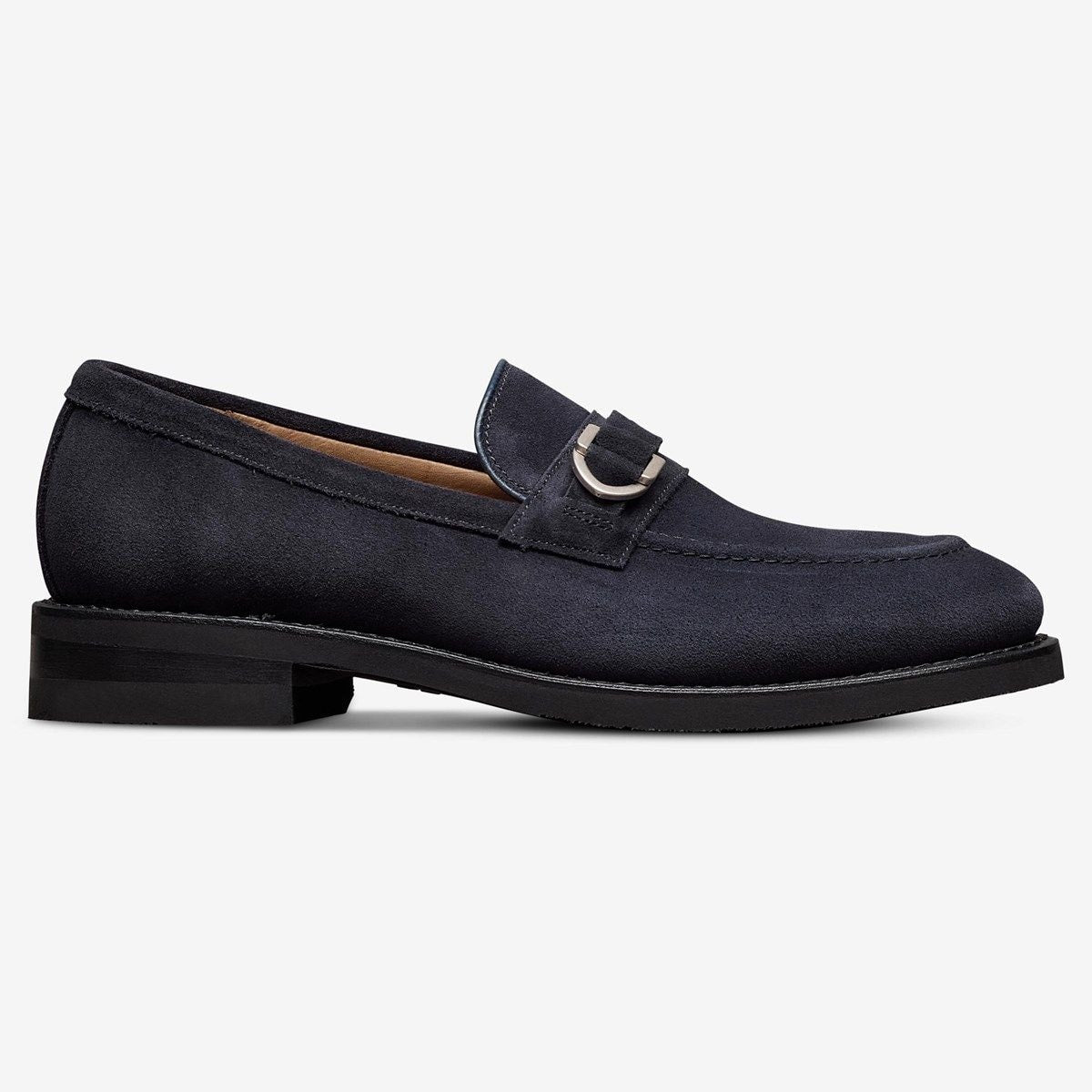 Rollins Buckle Loafer - Navy Suede