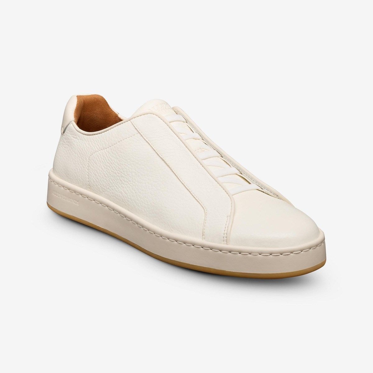 Banks Court Slip-on Stretch-lace Sneaker - White Leather