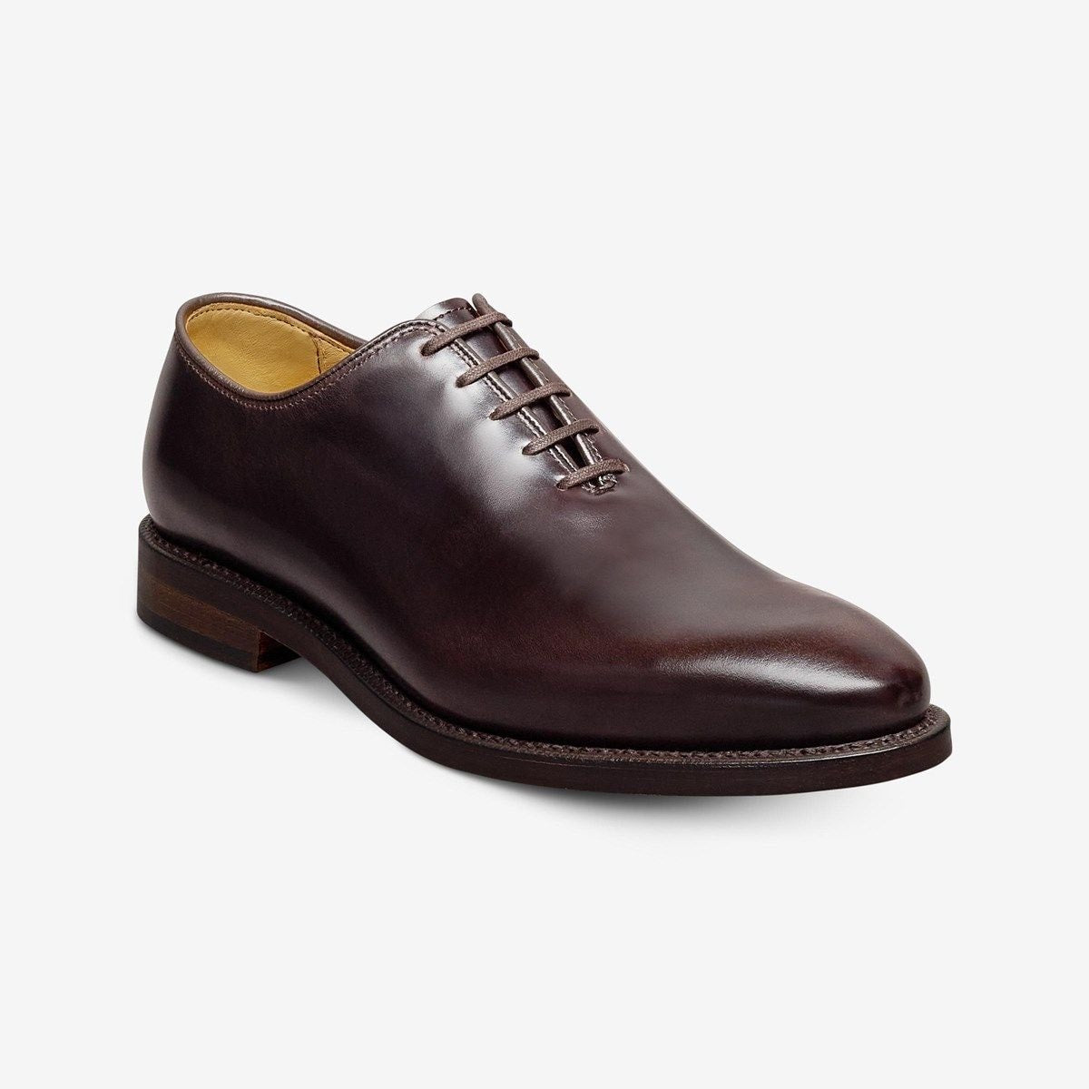 Morrison Reserve Whole-cut Oxford Dress Shoe - Dark Brown Calf Leather