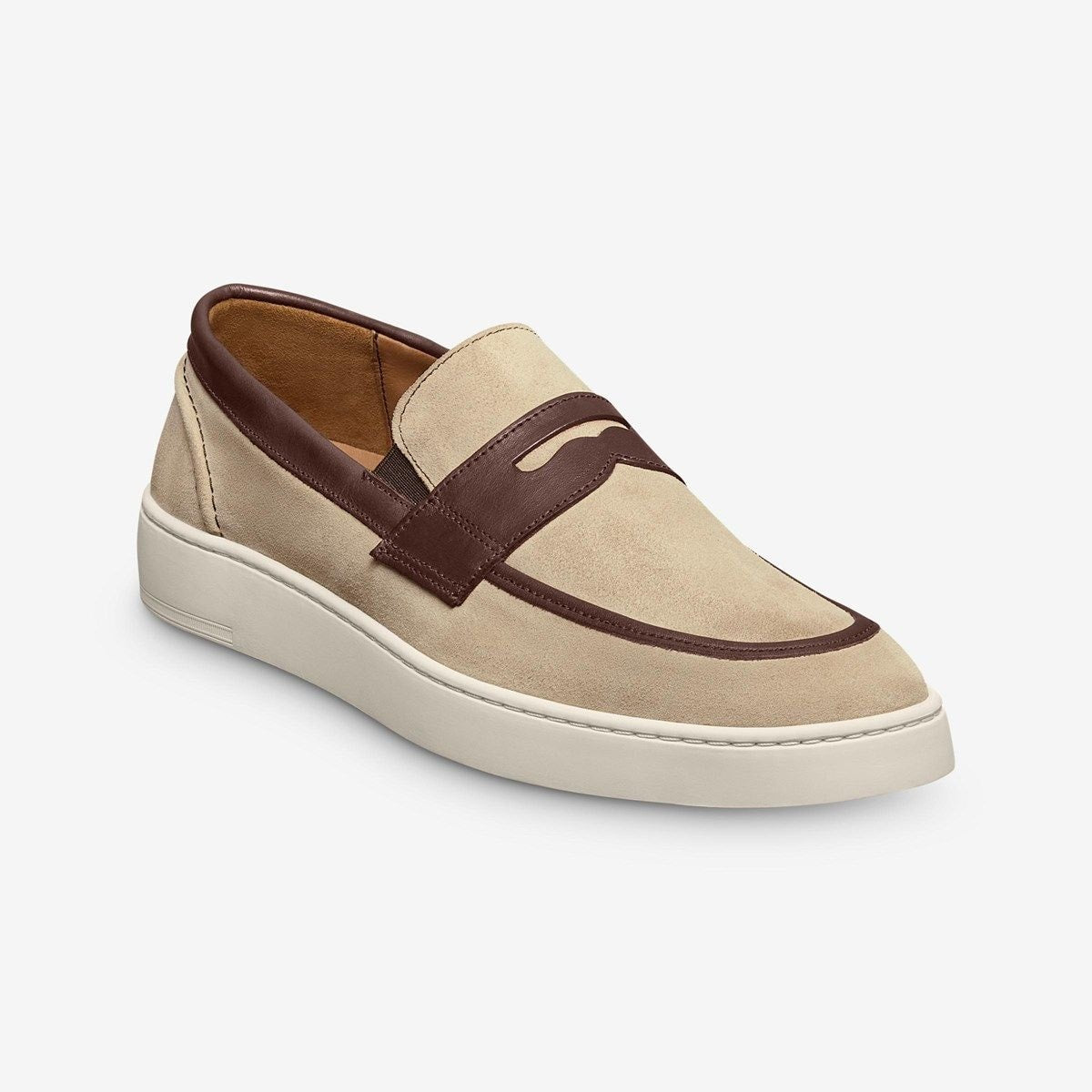 Randolph 2.0 Slip-on Sneaker - Sand Chili Suede And Leather