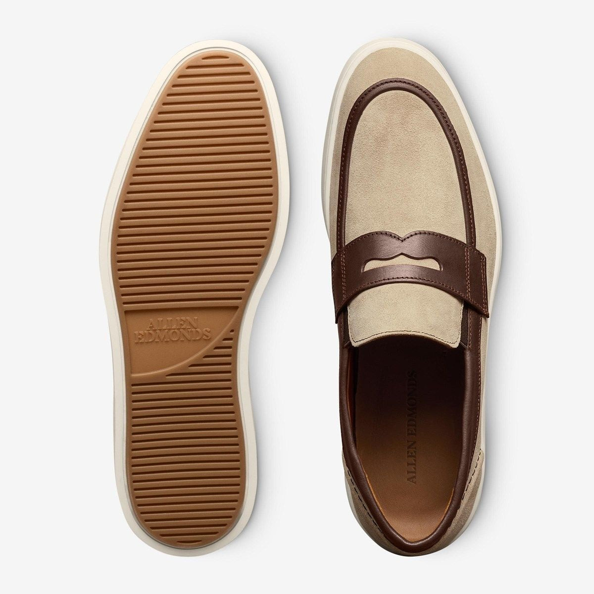 Randolph 2.0 Slip-on Sneaker - Sand Chili Suede And Leather