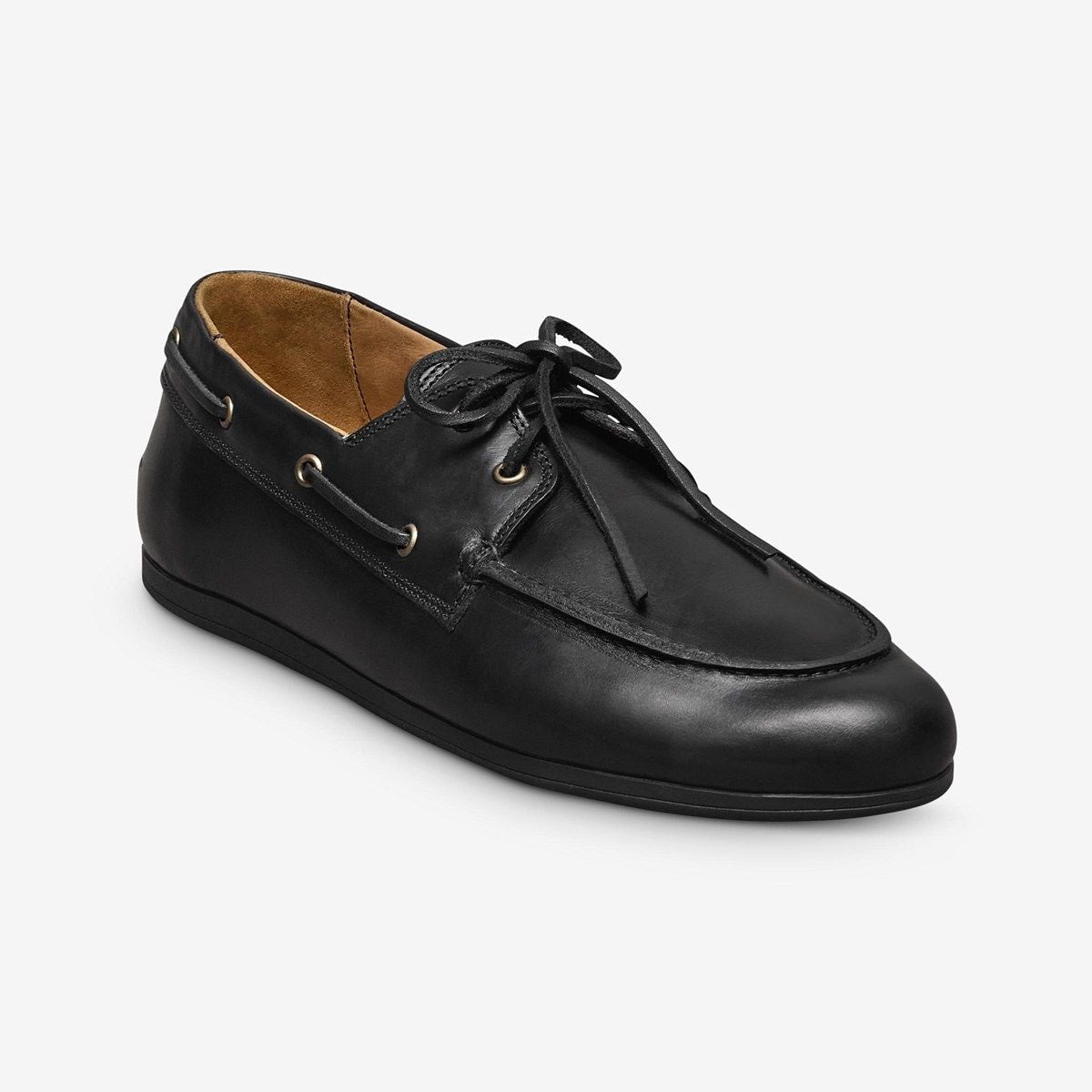 Aruba Boat Shoe - Black Chromexcel Leather