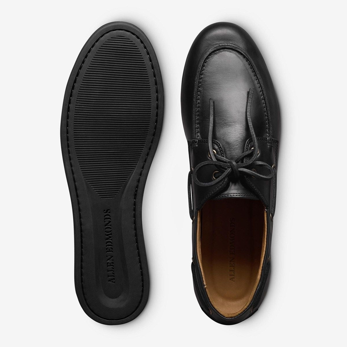 Aruba Boat Shoe - Black Chromexcel Leather