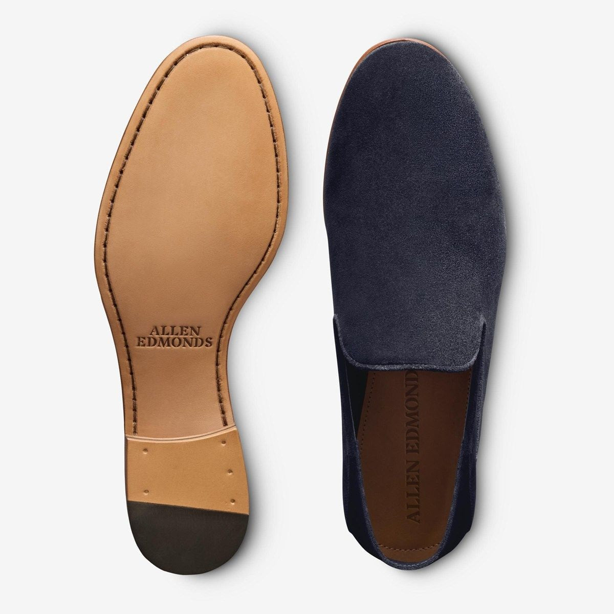 Portofino Slip-on Loafer - Navy Suede