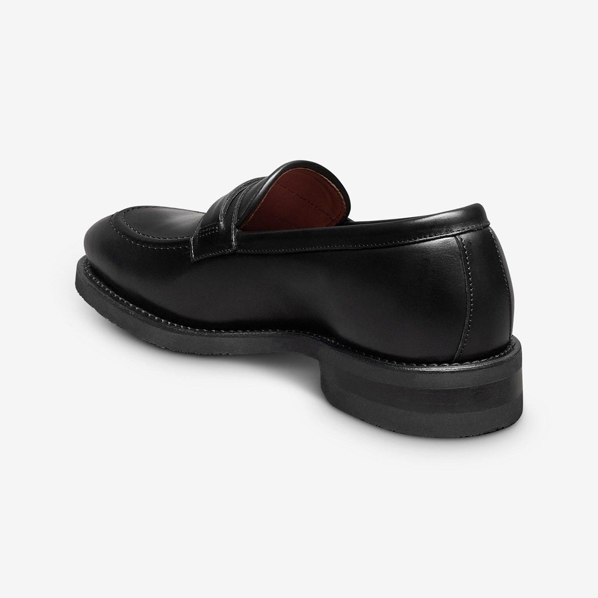 Rollins Buckle Loafer - Black Leather