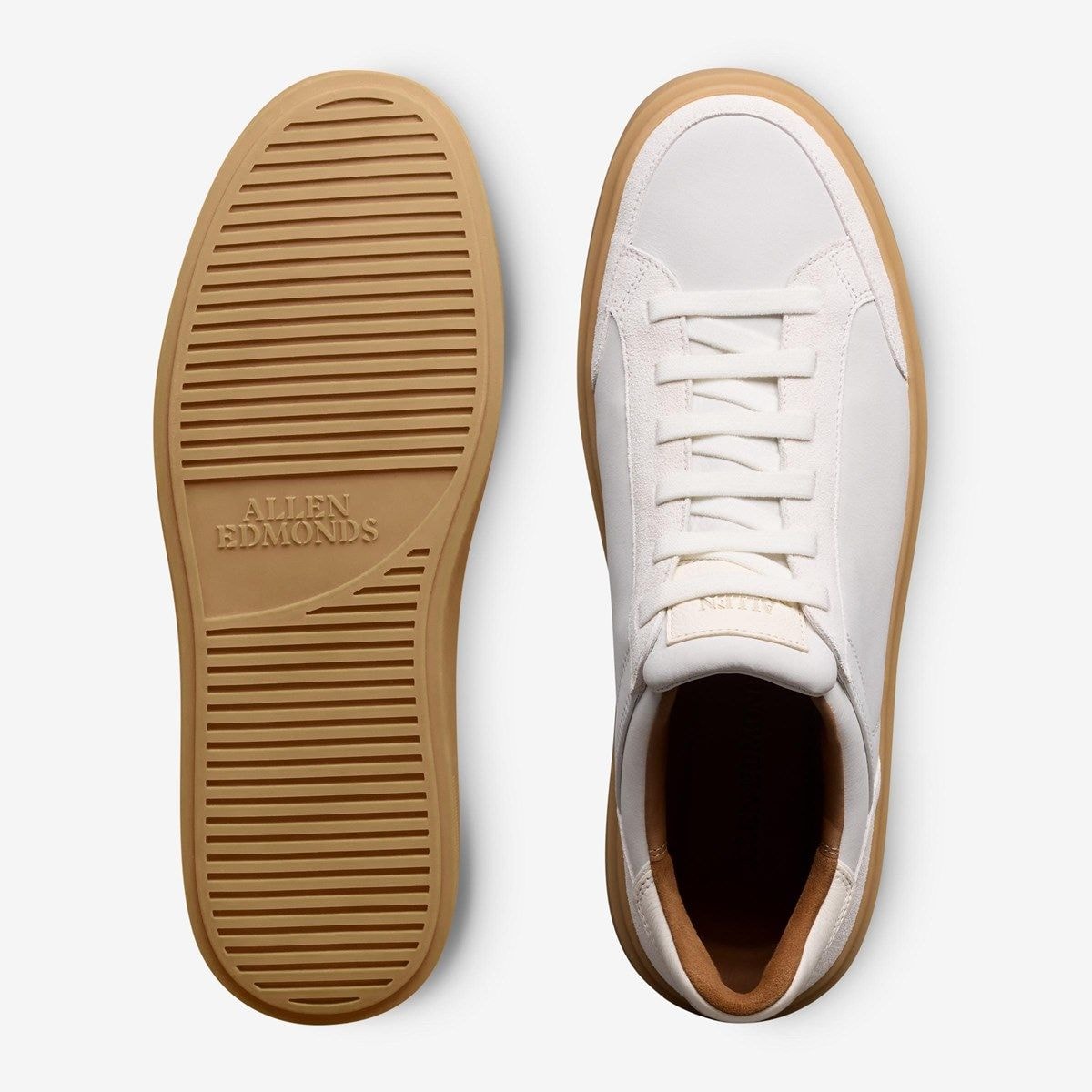 Oliver Slip-on Stretch-lace Sneaker - White Suede