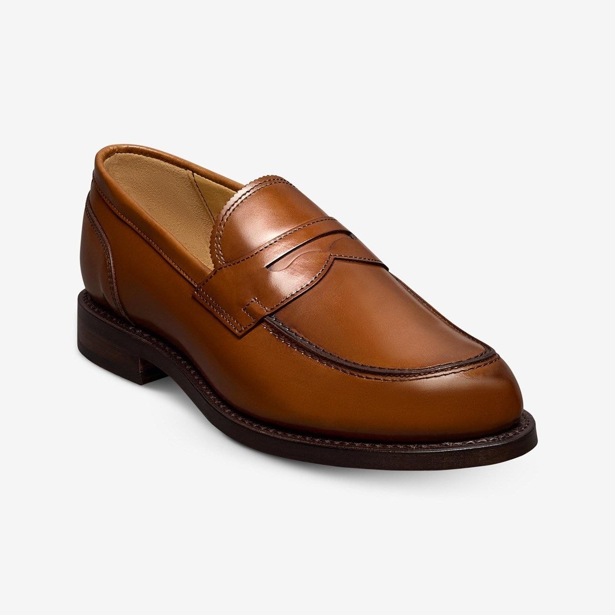 Miller Reserve Penny Loafer - Natural Polished Calf Leather