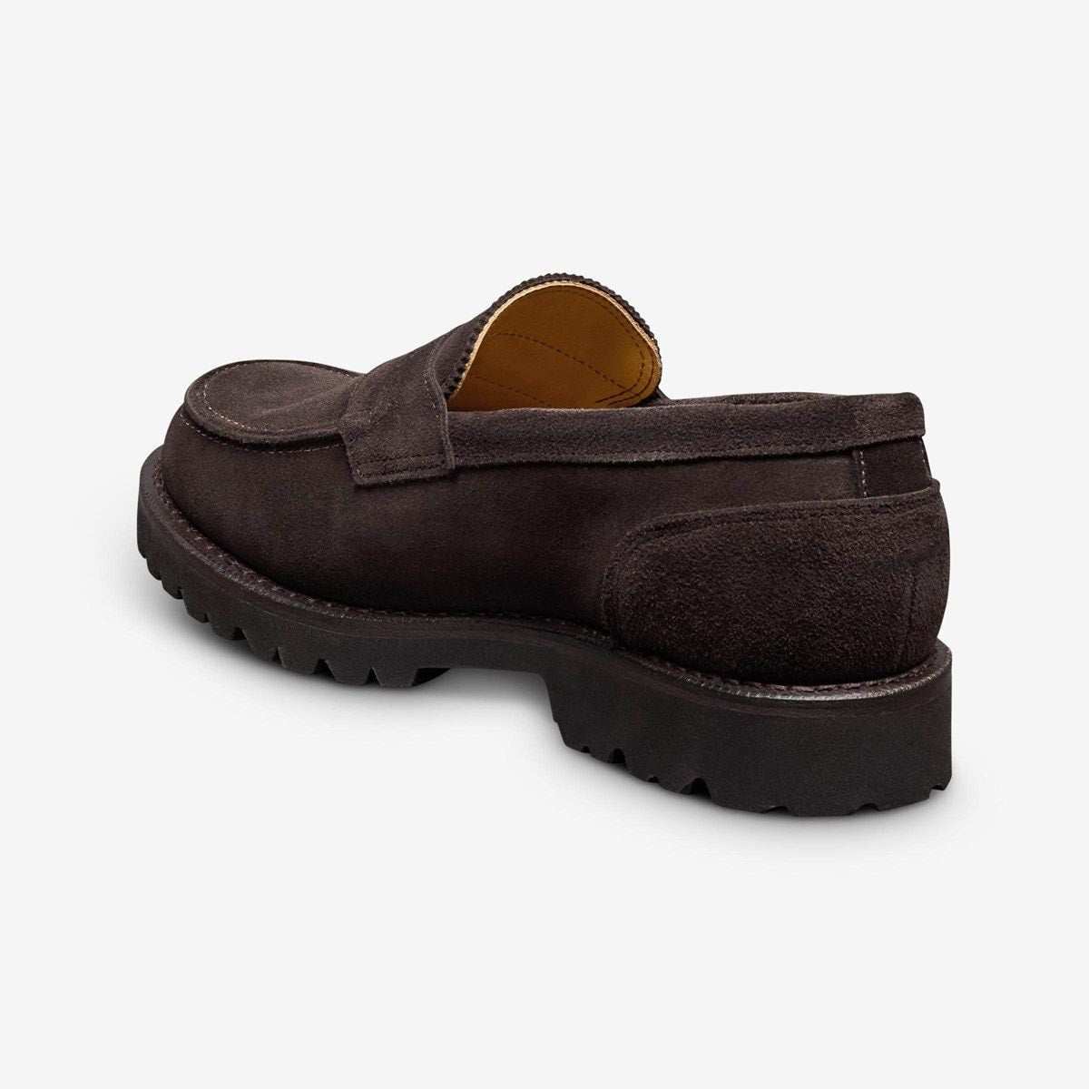 Miller Reserve Lug Penny Loafer - Bitter Chocolate Suede
