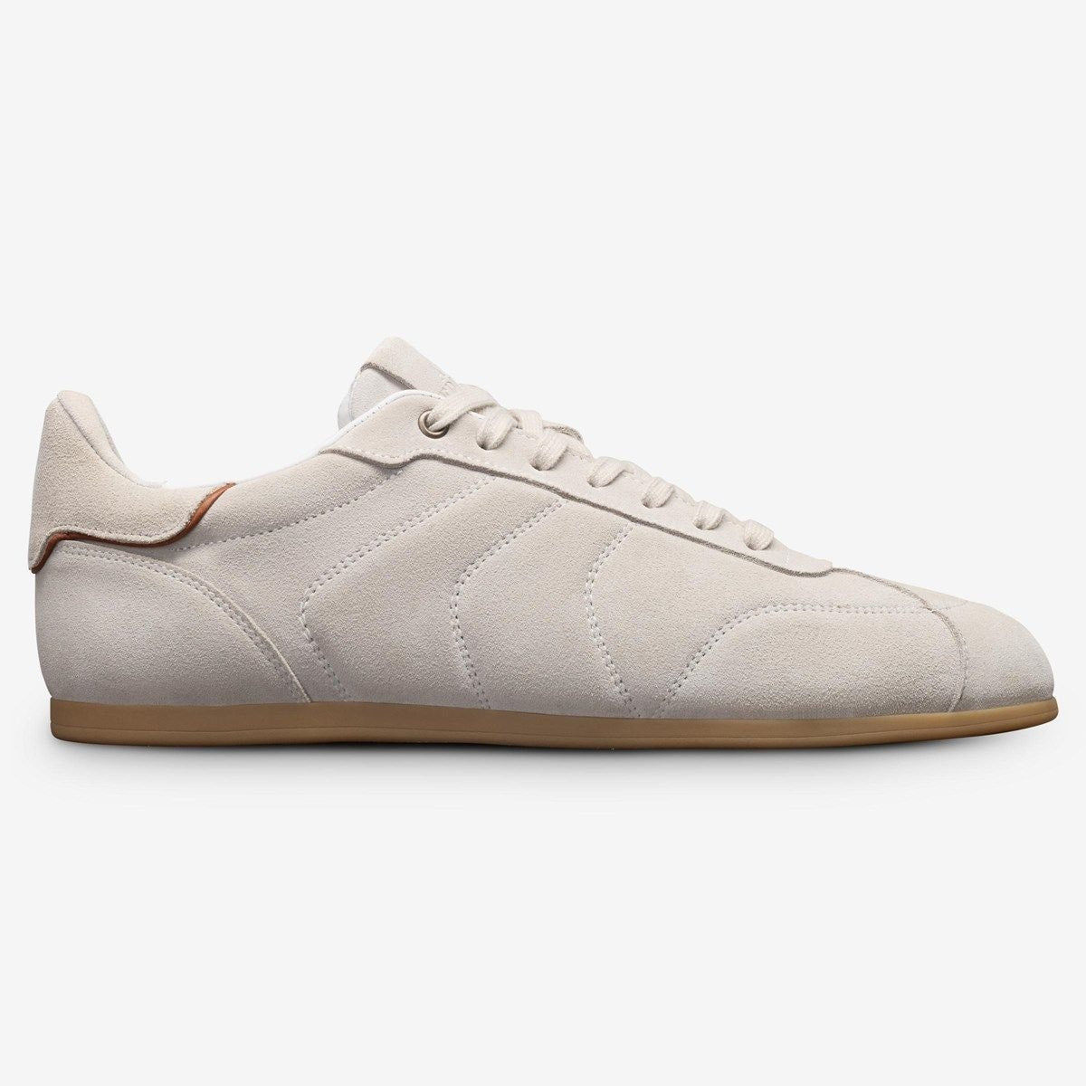 Aidan Lace-up Sneaker - Dove Grey Suede