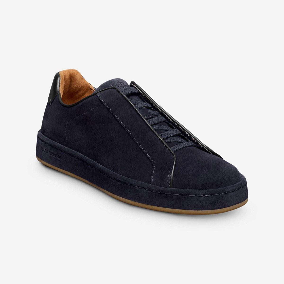 Banks Court Slip-on Stretch-lace Sneaker - Baltic Navy Suede