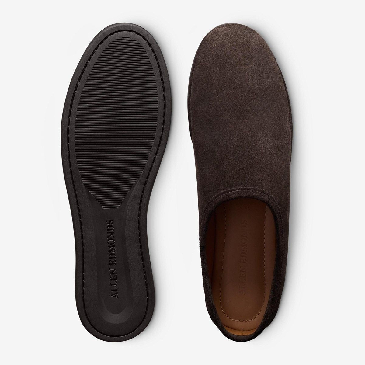 Soren Mule Slipper - Bitter Chocolate Suede