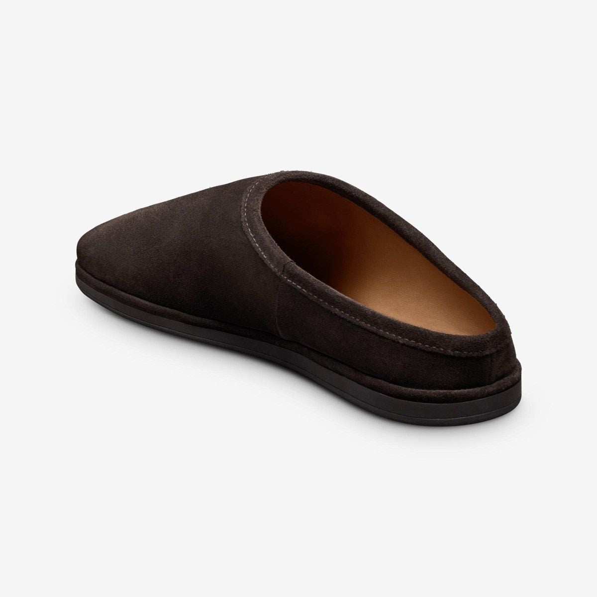 Soren Mule Slipper - Bitter Chocolate Suede