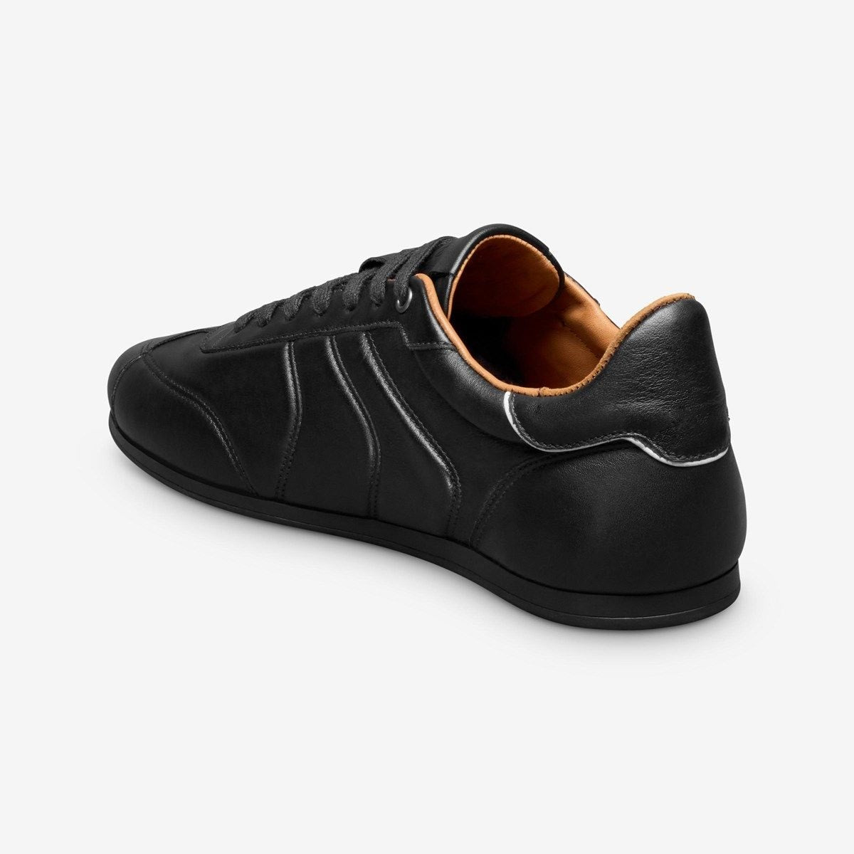 Aidan Lace-up Sneaker - Black Leather