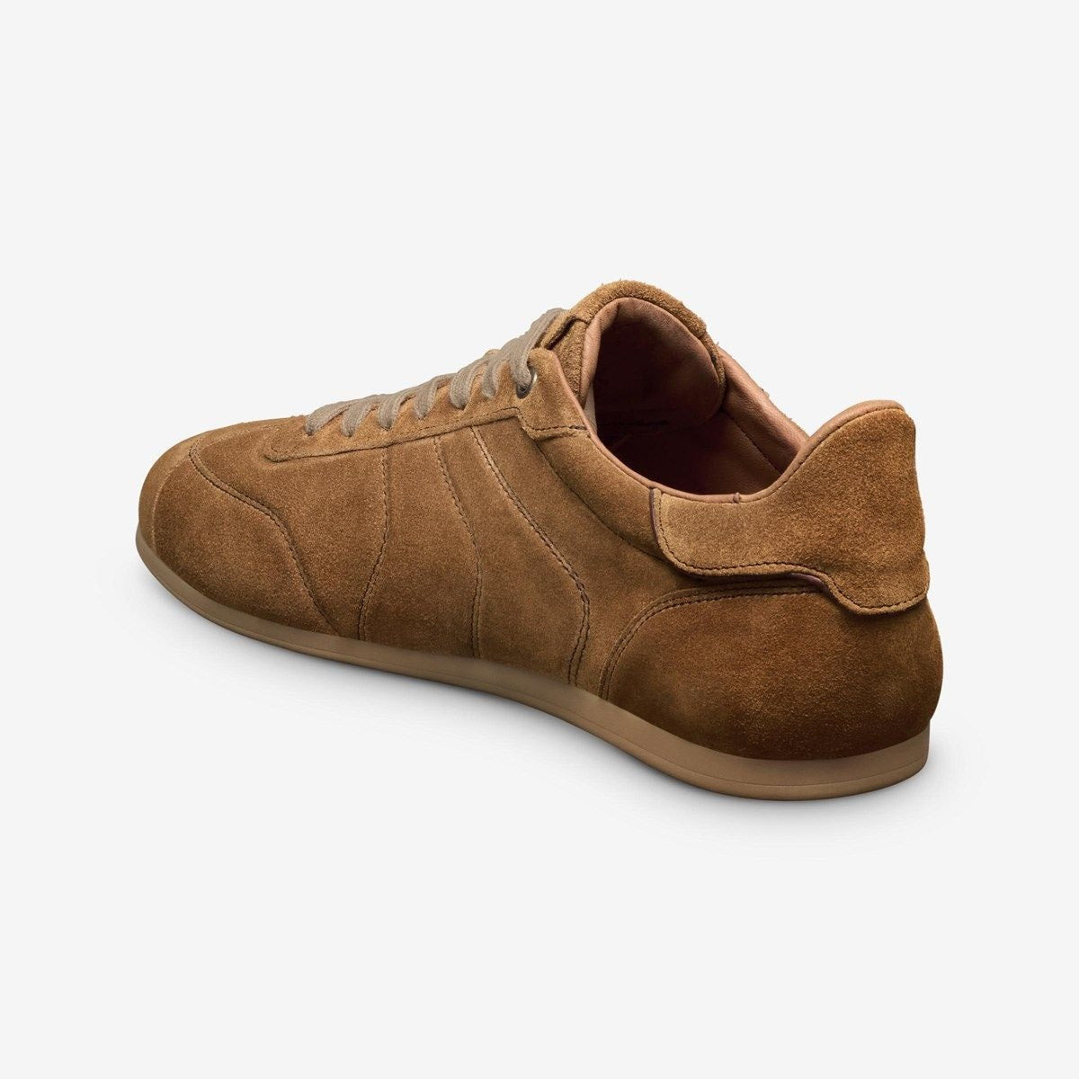 Aidan Lace-up Sneaker - Cinnamon Brown Suede