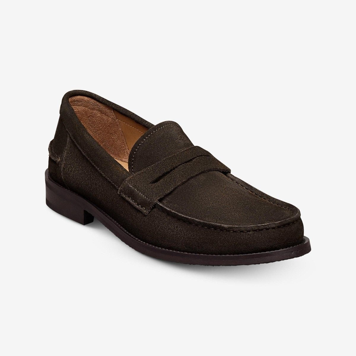 Sorrento Penny Loafer - Bitter Chocolate Suede