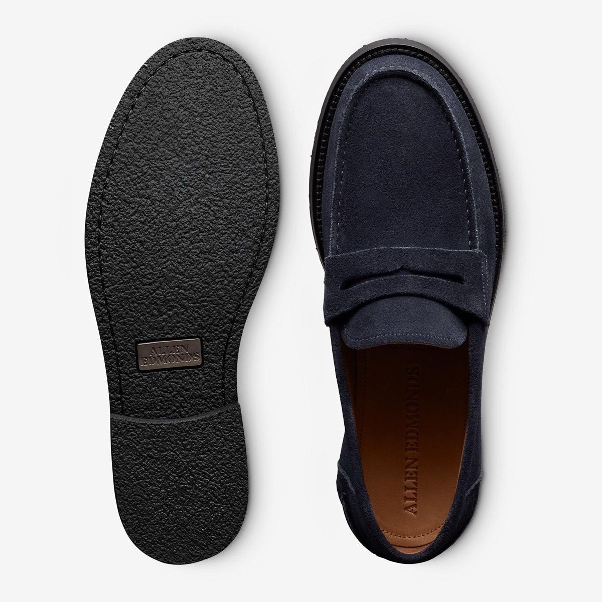 Sorrento Penny Loafer - Navy Suede