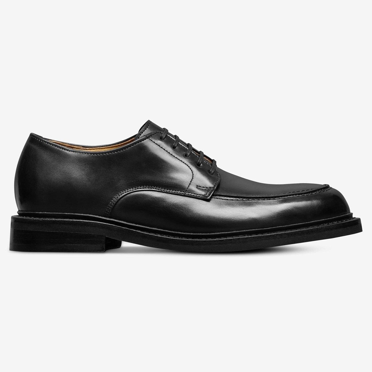 Hanover Reserve Apron-toe Derby Dress Shoe - Black Leather