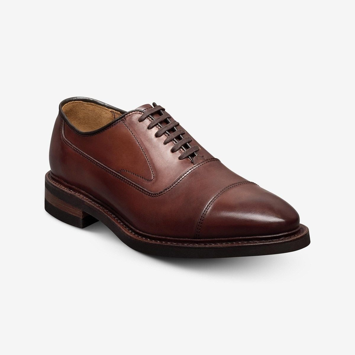 Rhett Cap-toe Oxford Dress Shoe - Chili Leather