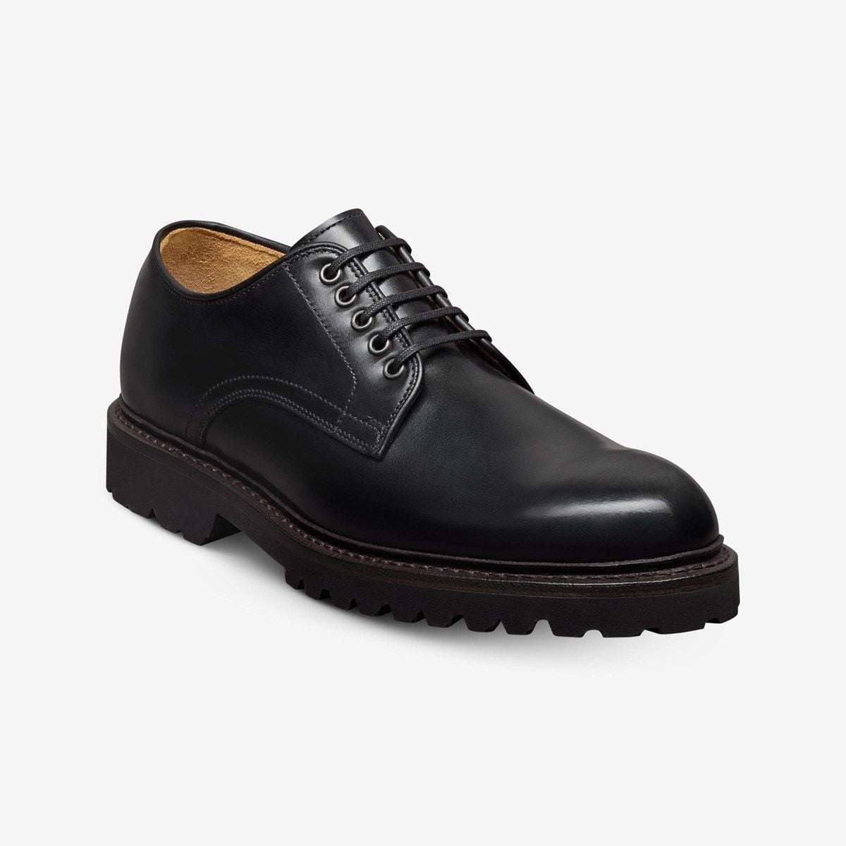 Carmine Reserve Lug Derby Dress Shoe - Black Leather